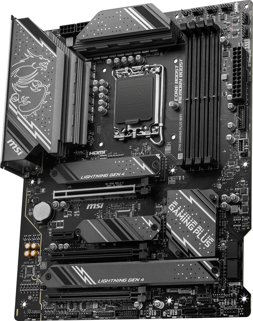 MSI - Z790 GAMING PLUS WIFI - Motherboard - ATX - DDR5 4 DIMM LGA 1700