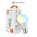 Nexxt Solutions Connectivity - Light Bulb - A19 CCT 110V 2PK - Conexion Wi-Fi - Bombillo de luz blanca regulable - Compatible con Amazon Alexa y Google Assistant - 800 Lumen - 9W (Equivalente a 60 W) - 110 V /220 V