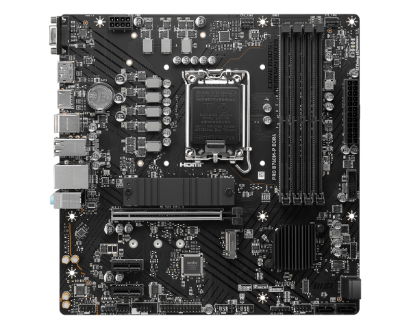 MSI - PRO B760M-P DDR4 - Motherboard