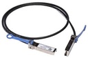 Dell Networking 10GbE Copper Twinax Direct Attach Cable - Cable de conexión directa - SFP+ (M) a SFP+ (M) - 1 m - biaxial - para Networking N1148P-ON; PowerSwitch S4112F-ON, S4112T-ON, S5212F-ON, S5232F-ON, S5296F-ON