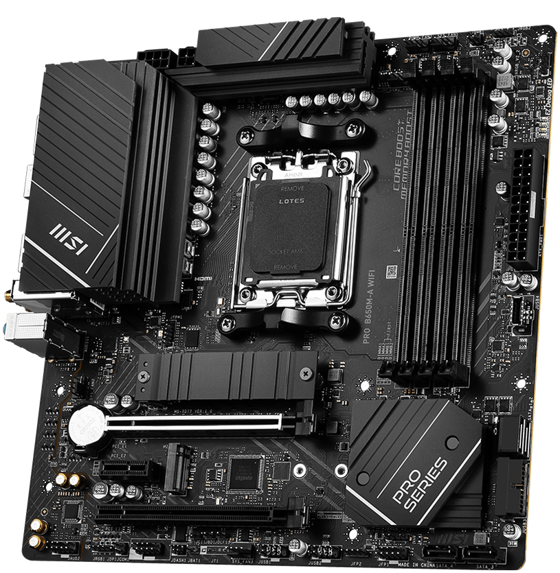 MSI - PRO B650M-A WIFI - Motherboard - DDR5