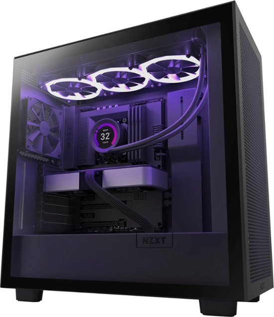 NZXT - Tower - Black - H7 Flow Mid