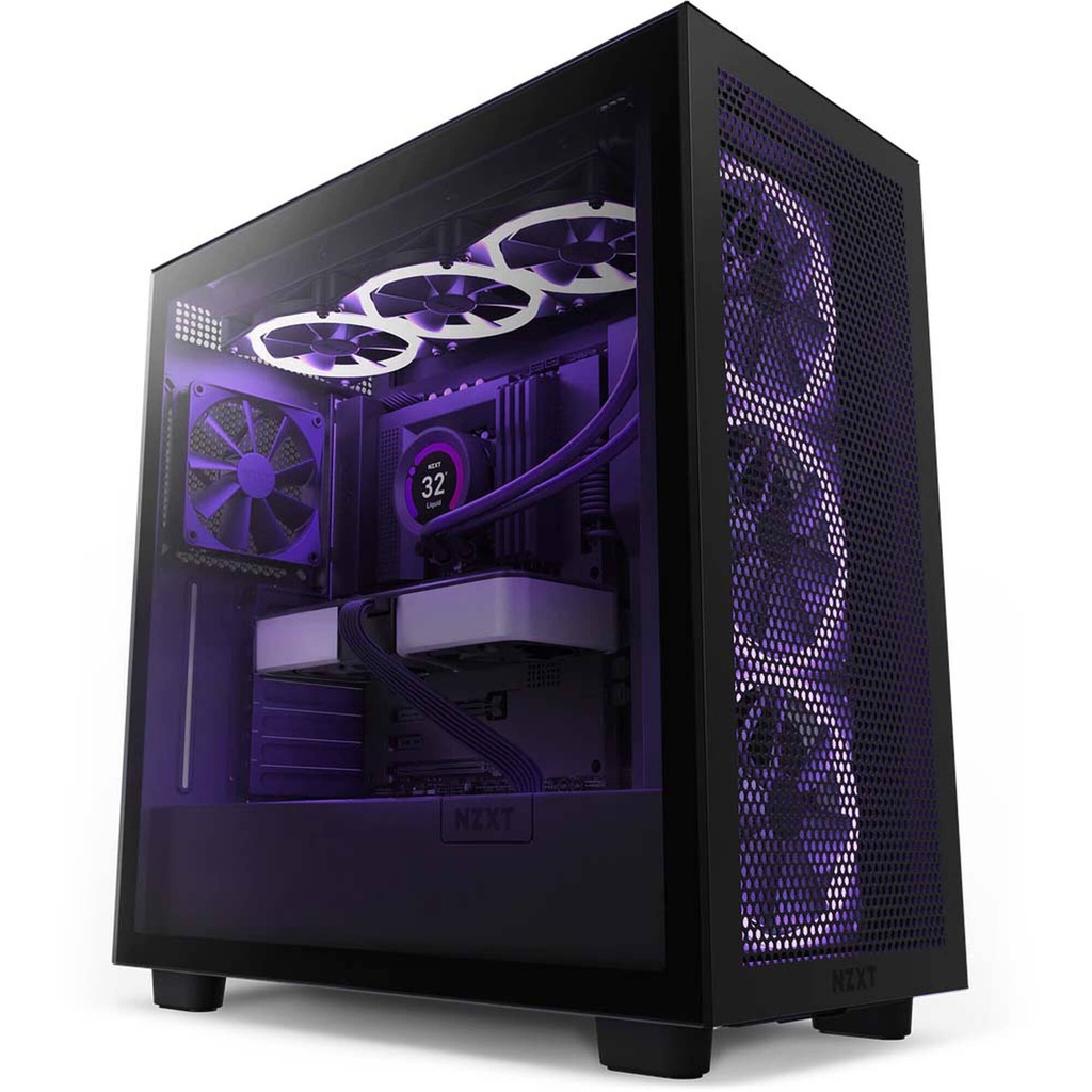 NZXT - Tower - Black - H7 Flow Mid