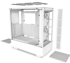 NZXT - Tower - White/Black - H5 Elite Compact Mid