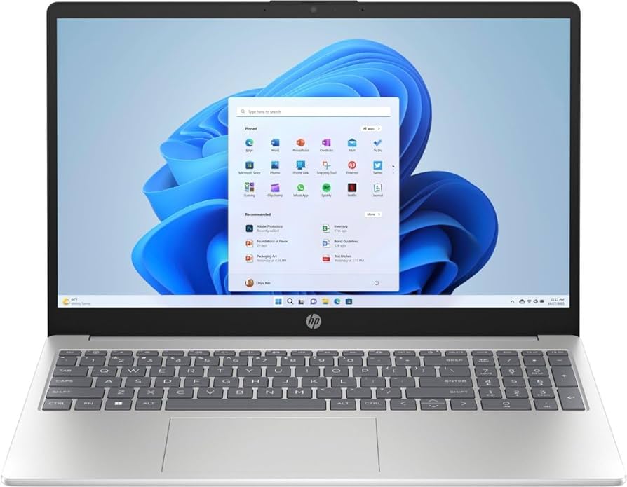 HP 15-fd0059la - Notebook - 14" - Intel Ryzen 5 7520U - 16 GB - SSD - Windows 11 Home - Blue - Spanish