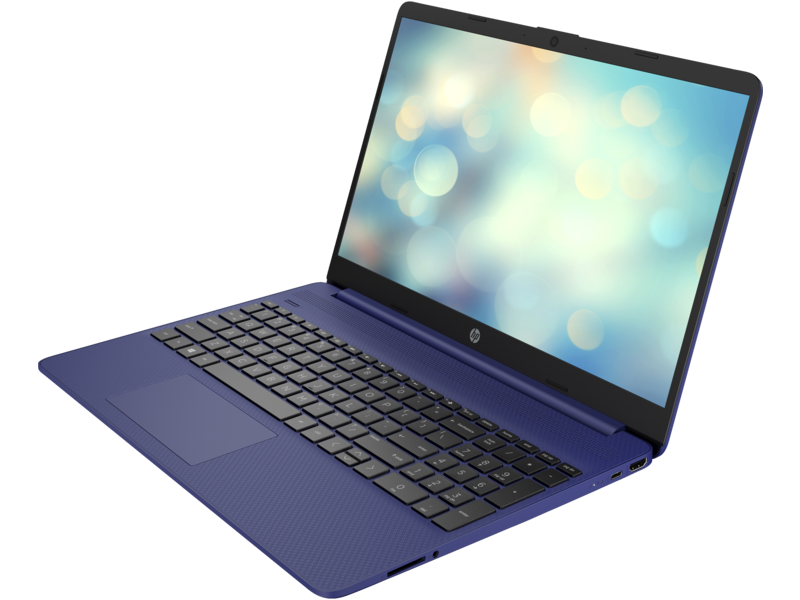 HP 15-ef2560la - Notebook - 15.6" - 1366 x 768 - AMD Ryzen 5 5500U - 12 GB - 512 GB SSD - AMD Radeon Graphics - FreeDOS 3.0 - Blue - 1-year warranty