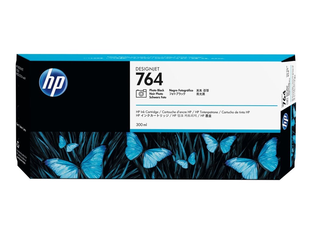 HP 764 - 300 ml - Photo Negro - original - cartucho de tinta - para DesignJet T3500 Production eMFP
