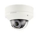Hanwha Techwin WiseNet X XNV-8080R - Cámara de vigilancia de red - cúpula - para exteriores - resistente al polvo / resistente al agua / antivandalismo - color (Día y noche) - 6 MP - 2560 x 1920 - iris automático - motorizado - audio - con cable - compuesto - LAN 10/100 - MPEG-4, MJPEG, H.264, AVC, H.265 - CC 12 V / CA 24 V / PoE