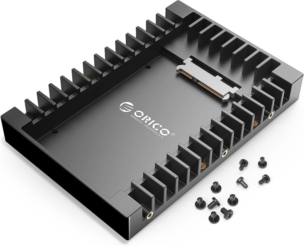 ORICO 2.5 SSD SATA a 3.5 Adaptador de disco duro interno Convertidor de unidad de disco duro Bandeja de montaje - 5 paquetes