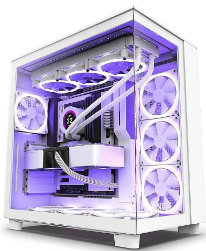 NZXT - Tower - White - H9 Flow Mid