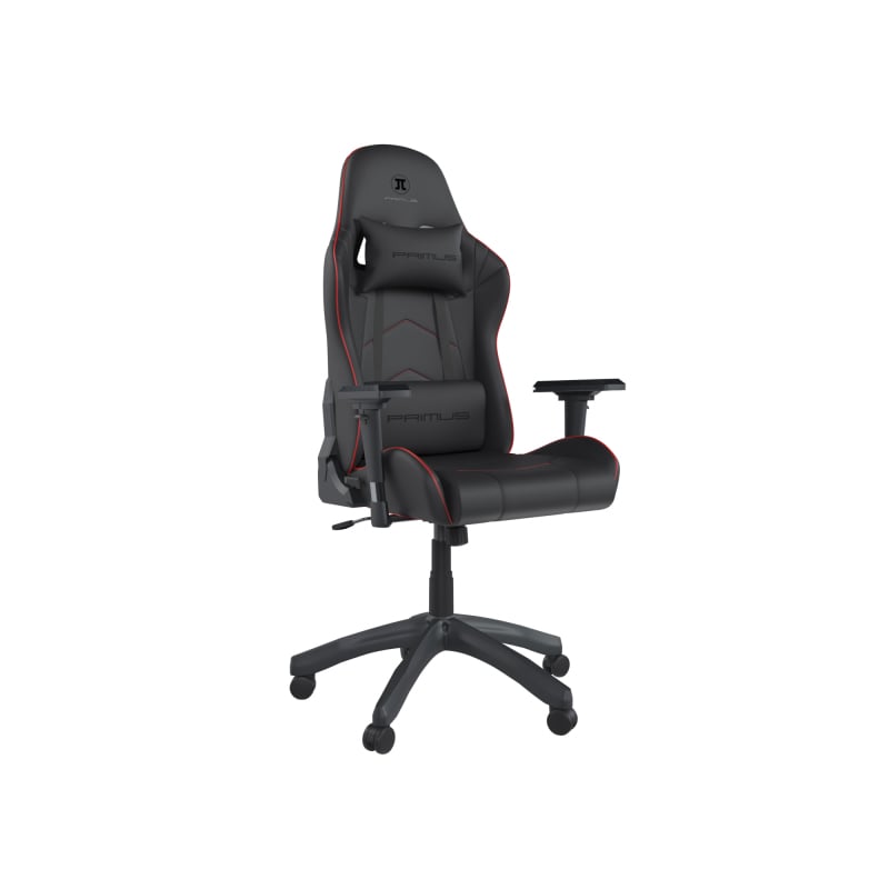 Primus - Silla de juegos - ergonómico - parte trasera alta - reposabrazos - inclinación - giratorio