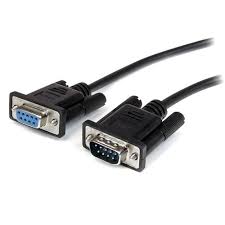 StarTech.com Cable 3m de Extensión Directo Straight Through Serie Serial RS232 Vídeo Monitor EGA DB9 Macho a Hembra -  Extensor Negro - Cable alargador de puerto serie - DB-9 (M) a DB-9 (H) - 3 m - negro - para P/N: 1P3FPC-USB-SERIAL, IC232TTL, ICUSB2324I, ICUSB232D, ICUSB232IS, ICUSB232V2