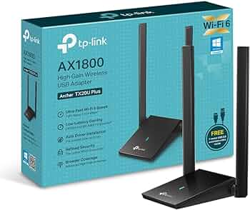 TP-Link Archer TX20U V1 - Adaptador de red - USB 3.0 - Wi-Fi 5, Wi-Fi 6