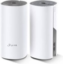 TP-LINK Deco E4 - - sistema Wi-Fi - (2 enrutadores) - hasta 2800 pies cuadrados - malla - Wi-Fi 5 - Doble banda