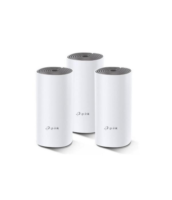 TP-LINK Deco E4 - Sistema Wi-Fi (3 enrutadores) - malla - Wi-Fi 5 - Doble banda (paquete de 3)