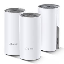 TP-LINK Deco E4 - Sistema Wi-Fi (3 enrutadores) - malla - Wi-Fi 5 - Doble banda (paquete de 3)