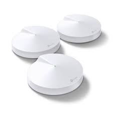 TP-LINK DECO M5 - Sistema Wi-Fi - hasta 4500 pies cuadrados - malla - 1GbE - Wi-Fi 5 - Bluetooth - Doble banda (paquete de 3)