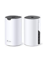 TP-LINK Deco S7 V1 - Sistema Wi-Fi (2 enrutadores) - hasta 3900 pies cuadrados - malla - GigE - Wi-Fi 5 - Doble banda