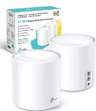 TP-LINK Deco X20 V2 - Sistema Wi-Fi (2 enrutadores) - hasta 370 m² - malla - 1GbE - Wi-Fi 6 - Doble banda