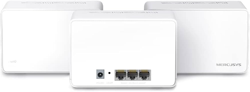 TP-Link - Router - Wireless - Mercusys Halo H80C AX3000 Whol
