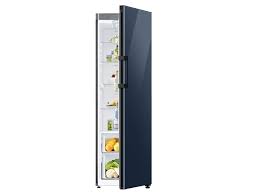 Samsung BESPOKE - RR39T740541/AP - Refrigerador - 1 Puerta - Sistema de enfriamiento completo - Azul marino glamour