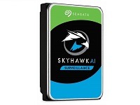 Seagate SkyHawk AI ST8000VE001 - Disco duro - 8 TB - interno - 3.5" - SATA 6Gb/s - búfer: 256 MB - con Recuperación de datos Seagate Rescue de 3 años
