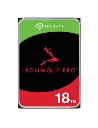 Seagate IronWolf Pro ST18000NT001 - Disco duro - 18 TB - interno - 3.5" - SATA 6Gb/s - 7200 rpm - búfer: 256 MB - con Recuperación de datos Seagate Rescue de 3 años