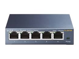 TP-Link - Switch - SG105S 5-Port Gigabit Desktop