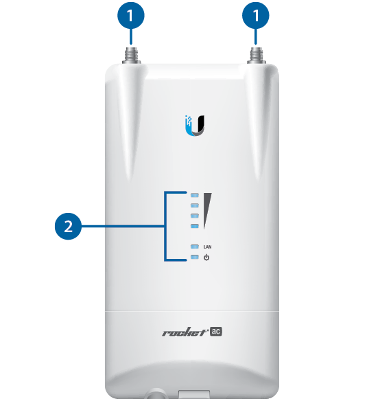 Ubiquiti Rocket ac R5AC-LITE - Punto de acceso inalámbrico - AirMax ac
