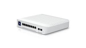 Ubiquiti UniFi Enterprise - Conmutador - L3 - Gestionado - 8 x 10/100/1000/2.5G (PoE+) + 2 x 1 Gigabit / 10 Gigabit SFP+ (enlace ascendente) - sobremesa - PoE+ (120 W)