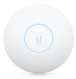 Ubiquiti UniFi U6 Enterprise - Punto de acceso inalámbrico - 4 puertos - Wi-Fi 6 - Wi-Fi 6E - 2.4 GHz, 5 GHz, 6 GHz - en pared