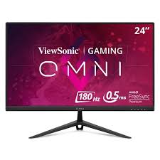 ViewSonic OMNI VX2428 - Monitor LED - gaming - 24" (23.8" visible) - 1920 x 1080 Full HD (1080p) @ 180 Hz - IPS - 250 cd/m² - 1000:1 - HDR10 - 0.5 ms - 2xHDMI, DisplayPort - altavoces