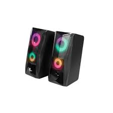 Xtech - Incendo Speakers - 2.0-channel - Negro - Gaming - Led lights - USB powered 