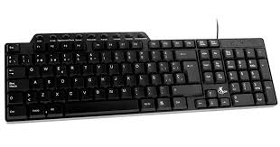 Xtech - Keyboard - Wired - Spanish - USB - Black - XTK-160S