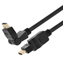 Xtech - Video / audio cable - HDMI - pivot-swiv6ft XTC606