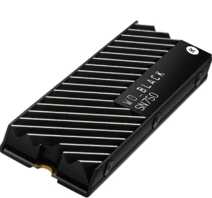 WD Black SN750 NVMe SSD WDS500G3XHC - SSD - 500 GB - interno - M.2 2280 - PCIe 3.0 x4 (NVMe) - difusor de calor integrado