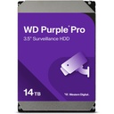 WD Purple Pro WD141PURP - Disco duro - 14 TB - interno - 3.5" - SATA 6Gb/s - 7200 rpm - búfer: 512 MB