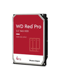 WD Red Pro WD4003FFBX - Disco duro - 4 TB - interno - 3.5" - SATA 6Gb/s - 7200 rpm - búfer: 256 MB