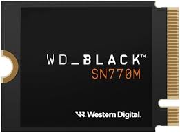 WD_BLACK SN770M WDS500G3X0G - SSD - 500 GB - unidad móvil de juegos - interno - M.2 2230 - PCIe 4.0 x4 (NVMe)