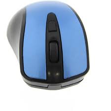 Xtech - XTM-315BL - Mouse - 2.4 GHz - Wireless - Blue - 4-button 1600dpi