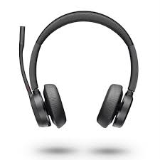 Poly Voyager 4320 - Voyager 4300 UC series - auricular - en oreja - Bluetooth - inalámbrico, cableado - USB-A - negro - Certificado por Zoom, Certificado para Equipos de Microsoft