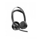 Poly Voyager Focus 2-M - Auricular - en oreja - Bluetooth - inalámbrico, cableado - cancelación de sonido activo - USB-A a través de adaptador Bluetooth - negro - Certificado para Equipos de Microsoft