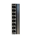 LTK-ORGV42-Organizador Vertical metalico 1pcs 42u incluye tornillos