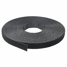 VELCRO NEGRO 3/4  x 30 metros, ultra delgado
