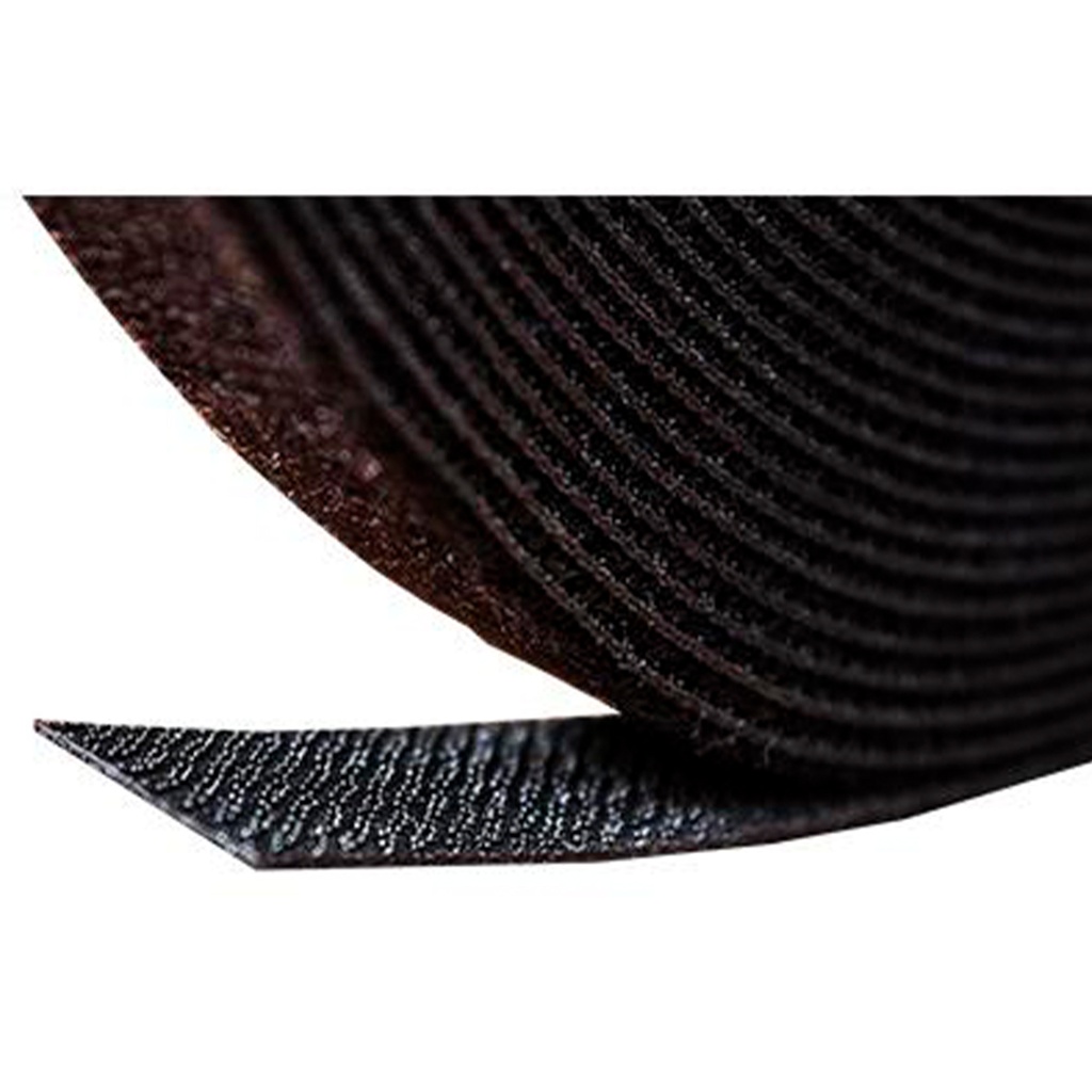 VELCRO NEGRO 3/4  x 30 metros, ultra delgado