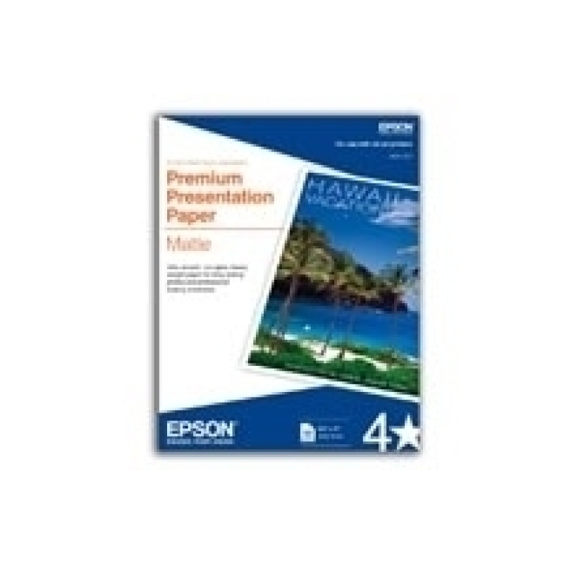 Epson - Mate - Super A3/B (330 x 483 mm) - 167 g/m² - 50 hoja(s) papel - para Stylus Photo 12XX, 1400, R1900, R2000, R2400, R2880; WorkForce 1100, 7010, 75XX