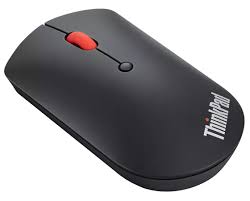 Lenovo ThinkPad Silent - Ratón - diestro y zurdo - óptico azul - 3 botones - inalámbrico - Bluetooth 5.0 - negro - al por menor