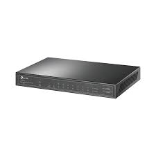 TP-Link TL-SG1210P - Conmutador - sin gestionar - 8 x 10/100/1000 (PoE+) + 1 x 10/100/1000 (enlace ascendente) + 1 x Gigabit SFP (enlace ascendente) - sobremesa - PoE+ (63 W)