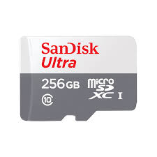 SanDisk Ultra - Tarjeta de memoria flash (adaptador microSDXC a SD Incluido) - 256 GB - Class 10 - microSDXC UHS-I