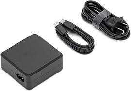 DJI - Adaptador de corriente - 65 vatios - 5 A - PD - 2 conectores de salida (USB, USB-C)